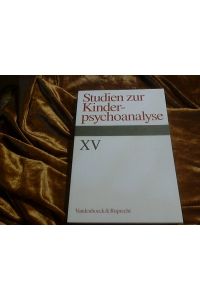Studien zur Kinderpsychoanalyse. XV