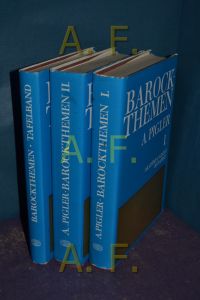 Barockthemen. Eine Auswahl von Verzeichnissen zur Ikonographie des 17. und 18. Jahrhunderts in 2 Bänden + Tafelband (insgesamt 3 Bände!)