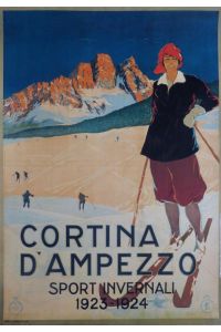 Cortina d'Ampezzo.   - Sport invernali 1923 - 1924-