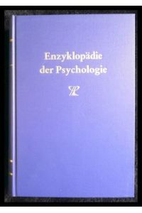 Enzyklopädie der Psychologie, Serie I Forschungsmehoden der Psychologie Bd. 2, Datenerhebung