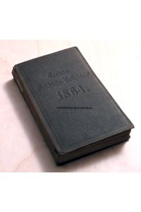 Hannoversches Termin- und Geschäfts-Notizbuch auf das Jahr 1864