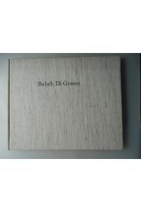 Babel Di Grasso nummerierte Ausgabe 27. Band