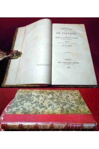 Correspondance inédite de Voltaire avec Frederic II, le President de Brosses et autres personnages, publiée d'après les lettres autographes , avec des notes , par Th. Foisset.