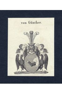 Von Günther - Gumbrich Gumbrecht Günther Wappen Adel coat of arms heraldry Heraldik