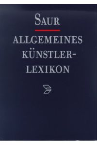 Saur Allgemeines Künstlerlexikon. Die Bildenden Künstler aller Zeiten und Völker.   - Band 24. DAMDANA-DAYAL,