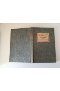 Der Opfergang (Insel Bücherei Nr. 23) eine Novelle, Auflage: 476. bis 500. Tausend, Pappband, o. J.