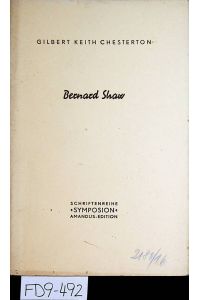 Bernard Shaw. Übertragen von Alfred Sellner. (= Symposion, Band 16)