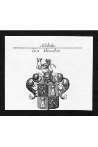 Von Heusler - Heusler Heussler Wappen Adel coat of arms heraldry Heraldik