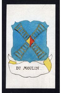 Du Moulin - Moulin Mulin Wappen Adel coat of arms heraldry Heraldik
