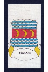 Coomans - Coomans Wappen Adel coat of arms heraldry Heraldik