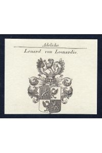 Lenard von Leonardis- Lenard von Leonardis Wappen Adel coat of arms heraldry Heraldik