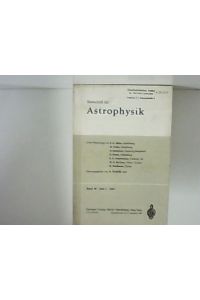 Zeitschrift für Astrophysik Band 65. - Heft 1. - 1967.