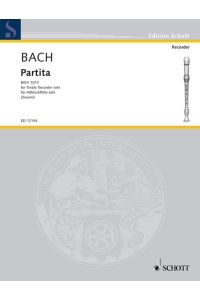 Partita BWV 1013  - (Reihe: Edition Schott)