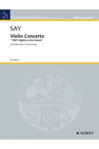 Violinkonzert op. 25  - 1001 Nights in the Harem, (Reihe: Edition Schott)