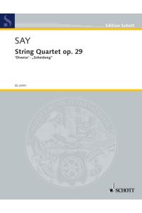 String Quartet op. 29  - `Divorce` · Scheidung, (Reihe: Edition Schott)