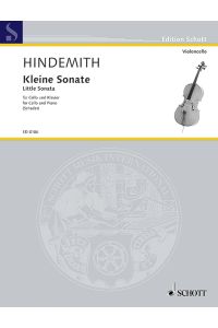 Kleine Sonate  - Nach dem Text der Ausgabe Paul Hindemith. Sämtliche Werke herausgegeben von Luitgard Schader, (Reihe: Edition Schott)
