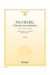Ciacona con variazioni C-Dur  - (Serie: Edition Schott Einzelausgabe)