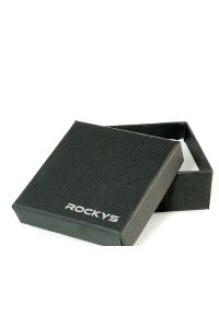 Rockys Geschenkverpackung  - schwarz kartoniert mit Logo, (Serie: Schott Collection), (Reihe: Rockys Musikerschmuck)