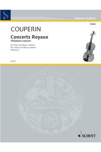 Concerts royaux  - Troisième Concert A-Dur, (Serie: Violin-Bibliothek), (Reihe: Edition Schott)