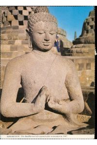 1063193 - Borobudur: This Buddha was left exposed after restoration in 1907