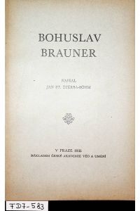 Bohuslav Brauner.