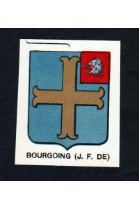 Bourgoing (J. F. DE) - Bourgoing Wappen Adel coat of arms heraldry Lithographie blason