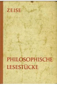 Philosophische Lesestücke.