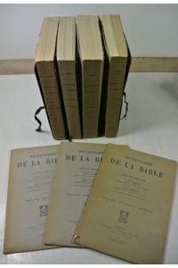 Dictionnaire de la Bible. Supplement. Fasc. I - XXVI. A - Mandeisme. (Tomes 1 - 4 complete + 3 parts of tome 5).