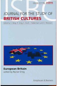 European Britain. Journal for the study of British cultures Volume 22, no. 2, 2015 (JSBC).