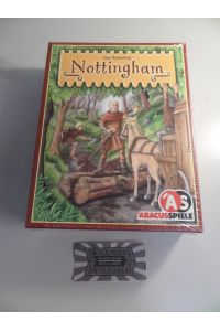 Nottingham [Brettspiel].   - Abacus Spiele Nr. 6061. ACHTUNG! FÜR KINDER UNTER 3 JAHREN NICHT GEEIGNET!