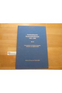 Nordwestdeutsche Hochschulkonferenzen 1945 - 1948; Teil: Teil 2.
