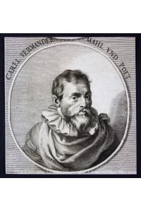 Carel Vermander - Karel van Mander (1548-1606) Flemish painter poet writer Maler Dichter Zeichner draughtsman