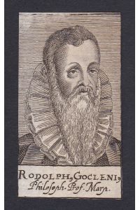 Rudolph Gocleni / Rudolph Goclenius / philosopher Marburg