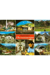 1082046 - Rund um Oberammergau, Königsschloss Linderhof, Pfarrkirche, Dorfstr. . .
