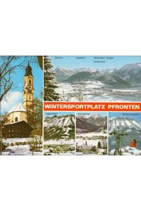 Wintersportplatz Pfronten, Säuling, Zugspitze, Aggenstein, Schönkahler