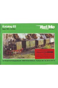 Rai-Mo Katalog 1983.   - Deutscher Katalog für H0 und 0 Kits.