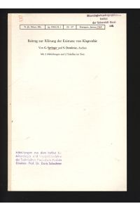Beitrag zur Klärung der Existenz von Klaprothit.   - N. Jb. Miner. Mh., Jg. 1969, H. 1, 32-37, Stuttgart, Januar 1969.