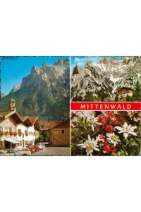 1074428 Mittenwald, Im Griess, Mittenwalder Hütte Mehrbildkarte