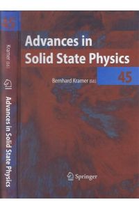 Advances in Solid State Physikcs 45. Text in englisch.