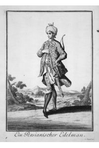 Ein Persianischer Edelman - Iran Persia Edelmann nobleman Trachten costumes Persien