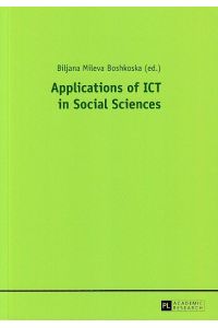 Applications of ICT in social sciences.