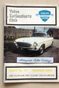 VOLVO Enthusiasts Club Issue No. 50 . ( Summer 2002 )  - ( Oldtimer Fan-Magazin Volvo Sport cars Zeitschrift Magazine  )