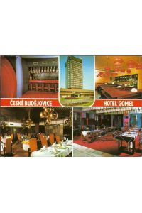1102605 Ceske Budejovice, Hotel Gomel Mehrbildkarte