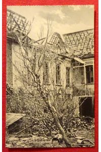 Ansichtskarte AK Lens. Rue de Douai 1916 (Kriegszerstörungen) (Feldpostkarte)