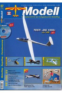 Modell. Fachzeitschrift für den funkgesteuerten Modellflug. hier: Heft 7/2008.