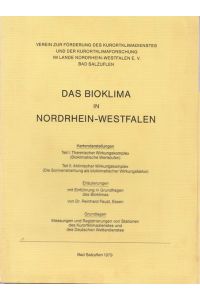 Das Bioklima in Nordrhein-Westfalen.
