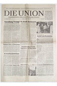 Die Union, 31. Oktober 1986. Tageszeitung der CDU im Bezirk Leipzig. 41. Jahrgang / Nr. 256