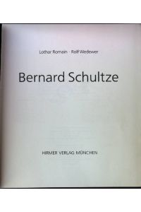 Bernard Schultze
