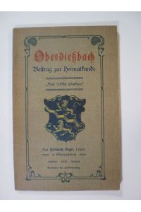Oberdiessbach. Beitrag zur Heimatkunde.