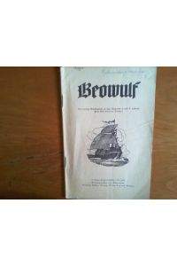 Beowulf.   - Deutsche Jugendbücherei Nr. 284. Herausgegeben vom Dürerbund.